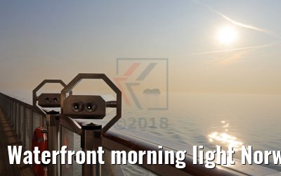 Waterfront morning light Norwegian Bliss
