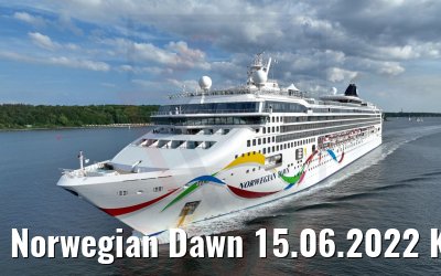 Norwegian Dawn 15.06.2022 Kieler Förde