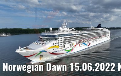 Norwegian Dawn 15.06.2022 Kieler Förde