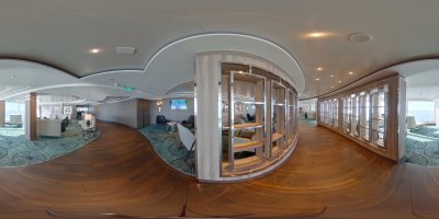 Observation Lounge Seitenbereich Norwegian Encore