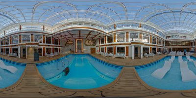 The Haven Courtyard Pool Norwegian Encore