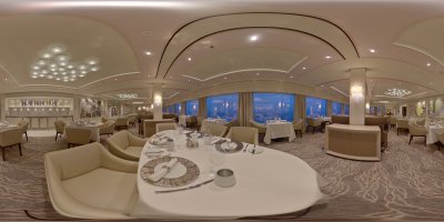 The Haven Restaurant abends Norwegian Encore