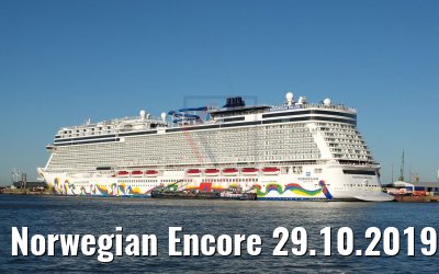 Norwegian Encore 29.10.2019 Bremerhaven (Photo: C. Eckardt)