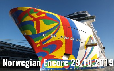 Norwegian Encore 29.10.2019 Bremerhaven (Photo: C. Eckardt)