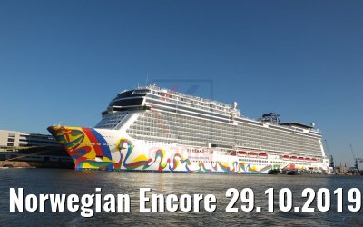 Norwegian Encore 29.10.2019 Bremerhaven (Photo: C. Eckardt)
