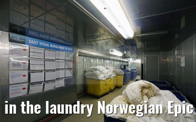in the laundry Norwegian Epic