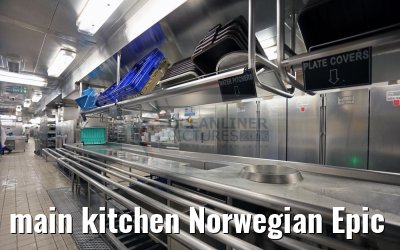 main kitchen Norwegian Epic