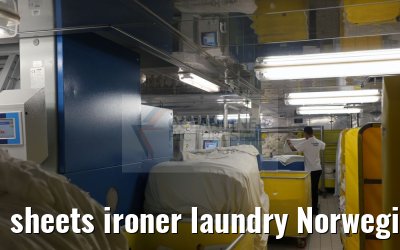 sheets ironer laundry Norwegian Epic