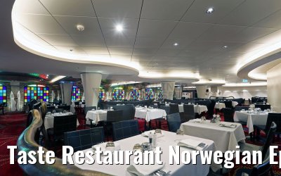 Taste Restaurant Norwegian Epic