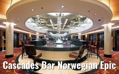 Cascades Bar Norwegian Epic