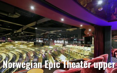 Norwegian Epic Theater upper level
