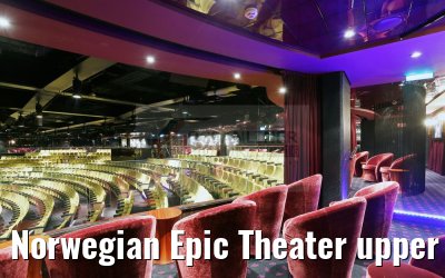 Norwegian Epic Theater upper level