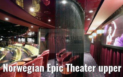 Norwegian Epic Theater upper level