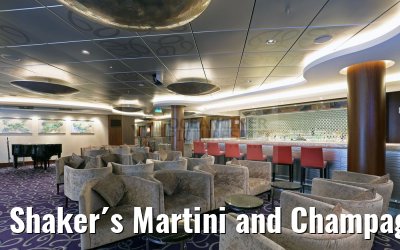 Shaker´s Martini and Champagne Bar Norwegian Epic