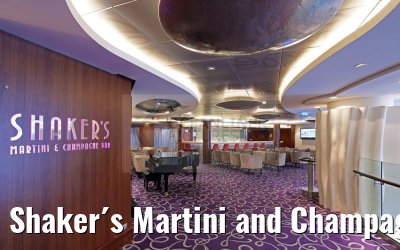 Shaker´s Martini and Champagne Bar Norwegian Epic
