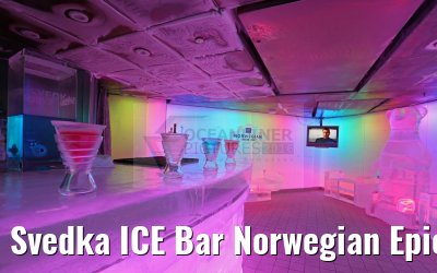 Svedka ICE Bar Norwegian Epic