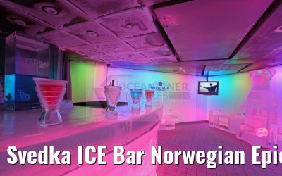 Svedka ICE Bar Norwegian Epic