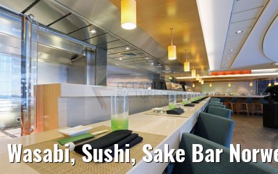 Wasabi, Sushi, Sake Bar Norwegian Epic