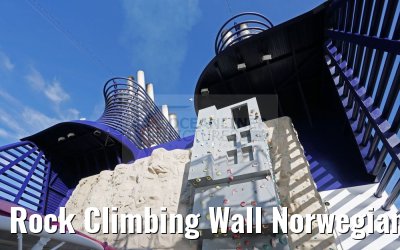 Rock Climbing Wall Norwegian Epic