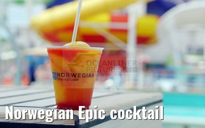 Norwegian Epic cocktail