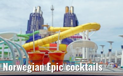 Norwegian Epic cocktails