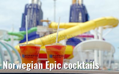 Norwegian Epic cocktails