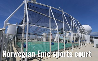 Norwegian Epic sports court