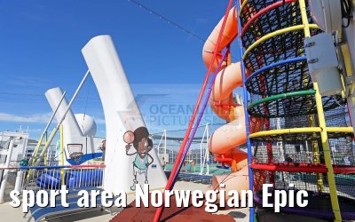 sport area Norwegian Epic