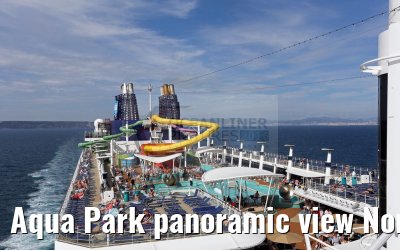 Aqua Park panoramic view Norwegian Epic