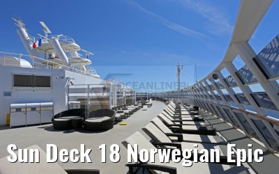 Sun Deck 18 Norwegian Epic