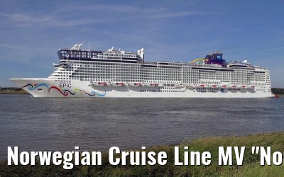Norwegian Cruise Line MV "Norwegian Epic" departing Rotterdam, 21. June 2010