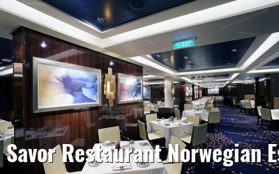 Savor Restaurant Norwegian Escape breakfast