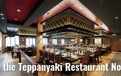the Teppanyaki Restaurant Norwegian Escape