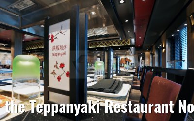 the Teppanyaki Restaurant Norwegian Escape