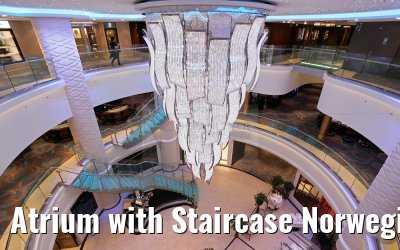 Atrium with Staircase Norwegian Escape