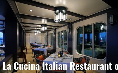 La Cucina Italian Restaurant outside area