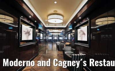 Moderno and Cagney´s Restaurant entrance
