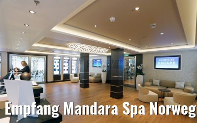 Empfang Mandara Spa Norwegian Escape
