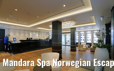 Mandara Spa Norwegian Escape Empfang