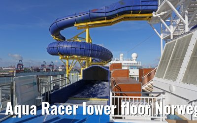 Aqua Racer lower floor Norwegian Escape