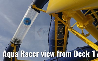Aqua Racer view from Deck 17