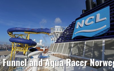 Funnel and Aqua Racer Norwegian Escape
