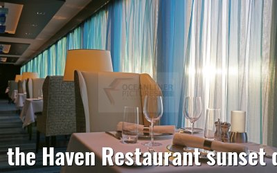 the Haven Restaurant sunset dinner