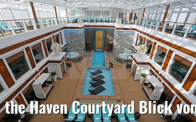 the Haven Courtyard Blick von oben