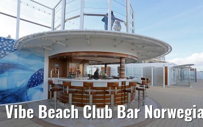 Vibe Beach Club Bar Norwegian Escape