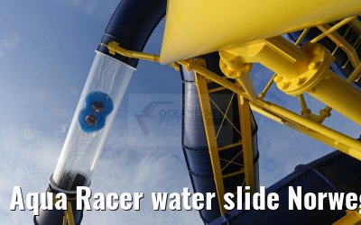 Aqua Racer water slide Norwegian Escape
