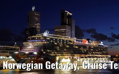 Norwegian Getaway, Cruise Terminal Rotterdam, 11. January 2014