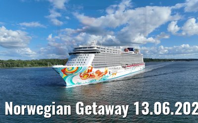 Norwegian Getaway 13.06.2022 Kieler Förde