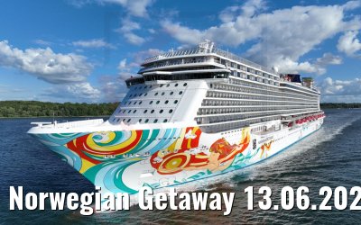 Norwegian Getaway 13.06.2022 Kieler Förde