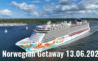 Norwegian Getaway 13.06.2022 Kieler Förde